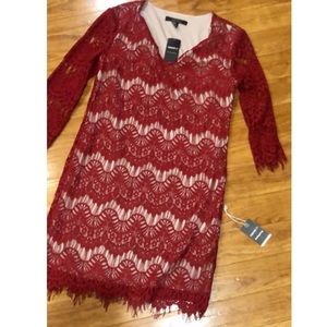 Lace dress- cute for boots or heels